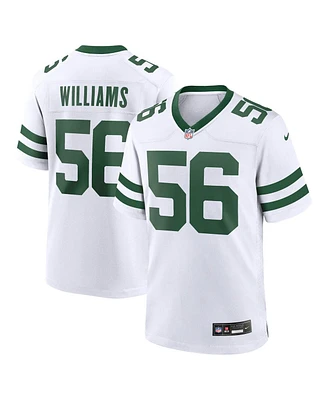 Nike Men's Quincy Williams Legacy White New York Jets Game Jersey