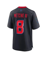 Nike Men's John Metchie Iii Navy Houston Texans 2nd Alternate Game Jersey