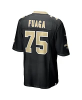 Nike Men's Taliese Fuaga Black New Orleans Saints Player Game Jersey