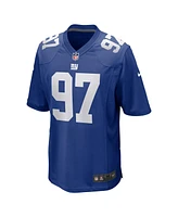 Nike Men's Dexter Lawrence Ii Royal New York Giants Team Game Player Jersey