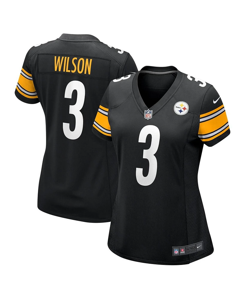 Nike Women's Russell Wilson Black Pittsburgh Steelers Game Jersey