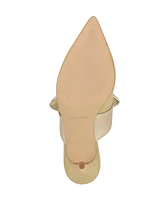 Nine West Women's Demmure Bow Strap Slip-On Stiletto Pumps