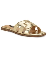 Nine West Women's Glorie Casual Flat Sandals