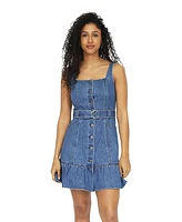 Belle & Bloom Reunite Denim Mini Dress