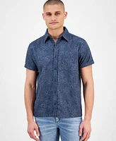 Sun + Stone Men's Camden Shirt, Exclusively at Macy's