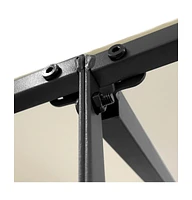 Canopy Cream 13.1'x9.8' 0.6 oz/ft² Fabric and Steel