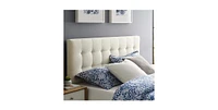 Slickblue Linen Fabric Upholstered Tufted Headboard