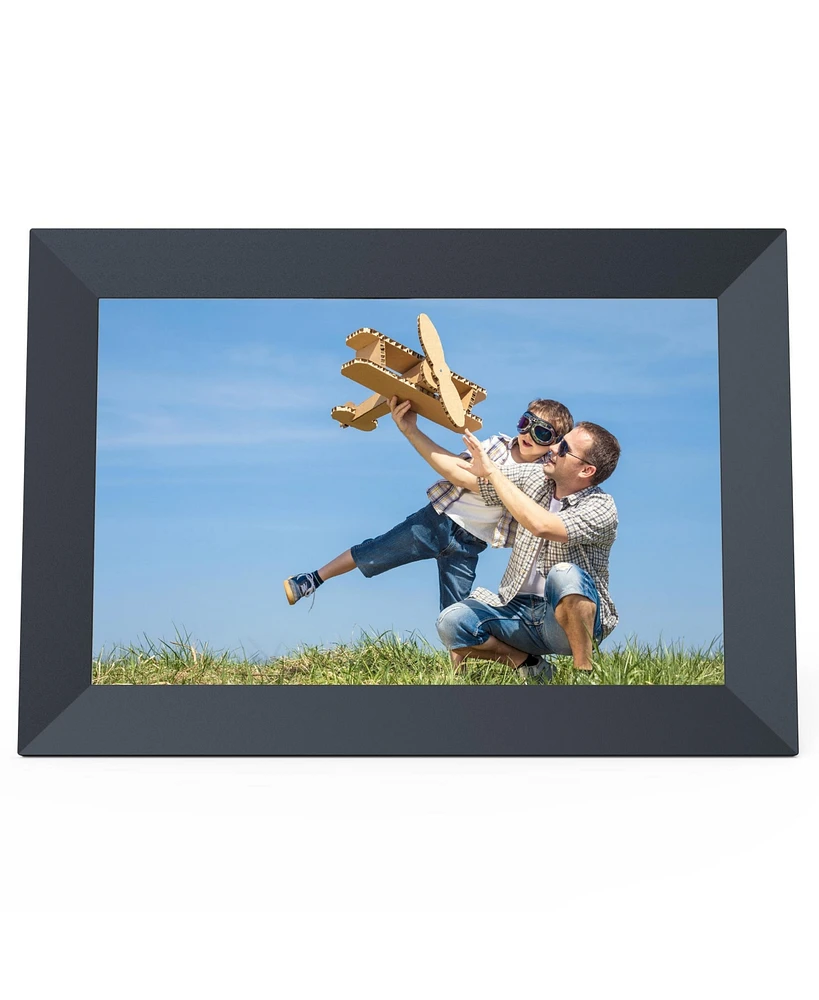 Impecca 10.1” Smart Digital Photo Frame, Touchscreen, Up to 50,000 photos