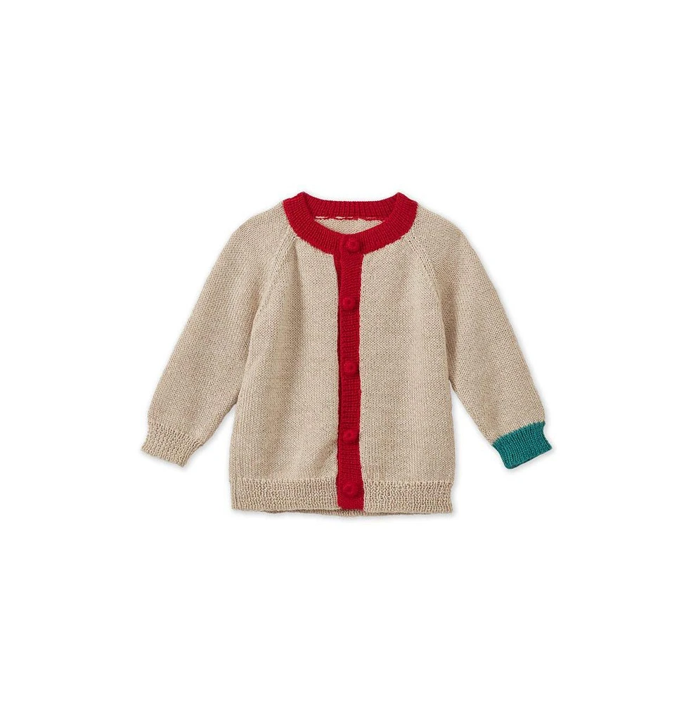 Vild House of Little Baby Girls Alpaca Cardigan