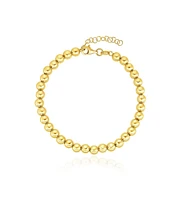 The Lovery Large Gold Ball Bead Bracelet 14K Gold
