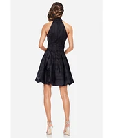 ONE33 Social Women's The Finley | Black Tuxedo Mini Cocktail Dress