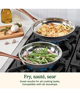 Cuisinart Matte Black Elegance 8" and 10" Skillet Set