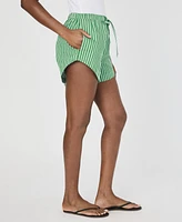 French Connection Women's Alexis Cotton Drawstring Shorts