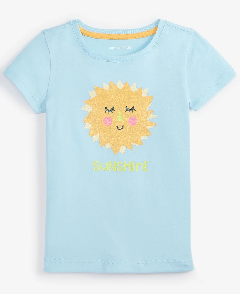 Epic Threads Toddler Girl Sunshine Graphic T-Shirt, Exclusively at Macy's