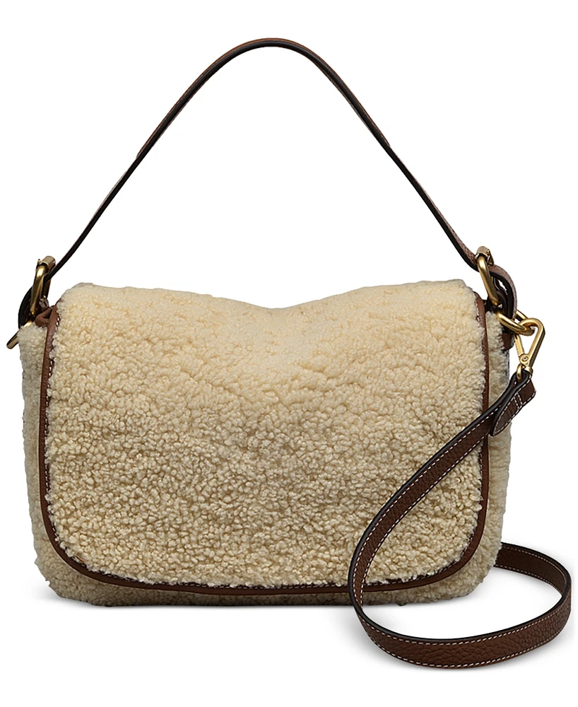 Radley London Grafton Street Shearling Small Flapover Crossbody