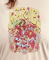 Hybrid Apparel Plus The Avengers Graphic Crew Neck Tee