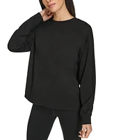 Calvin Klein Performance Women's Long-Sleeve Crewneck T-Shirt