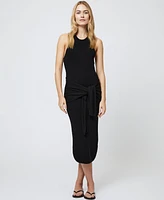 French Connection Women's Cosysoft Tie-Waist Racerback Dress