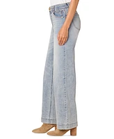 Democracy Women's "Ab"solution High-Rise Wide-Leg Jeans