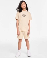 Pokemon Little Big Boys Pika Pika Graphic T Shirt Pikachu Fleece Shorts