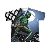 Arrow Boys Night Watch Short Sleeve Poly Crew Tee / T-Shirt