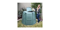 Slickblue 267-Gallon Compost Bin for Efficient Home Composting and Garden Waste Recycling