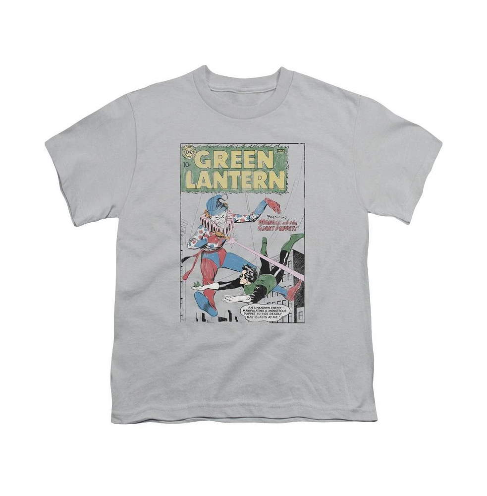 Green Lantern Boys Puppet Menace Short Sleeve Tee / T-Shirt
