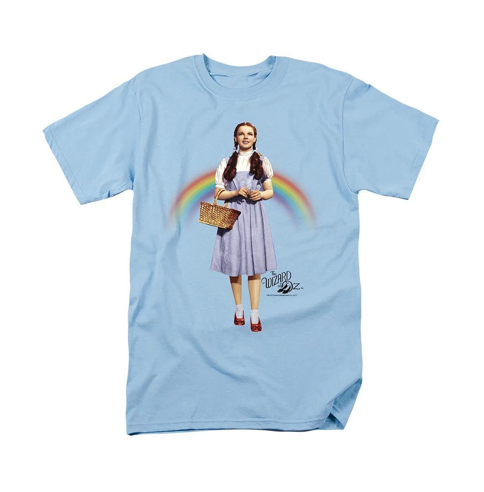 Wizard Of Oz Men's Over The Rainbow Short Sleeve Adult Tee / T-Shirt