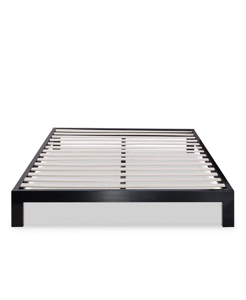 Slickblue Modern Platform Bed with Wooden Slat Mattress Support