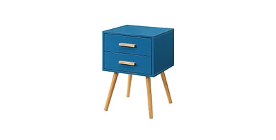 Slickblue Modern Classic Mid-Century Style End Table Nightstand