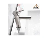 Casainc Single Hole Handle Bathroom Faucet