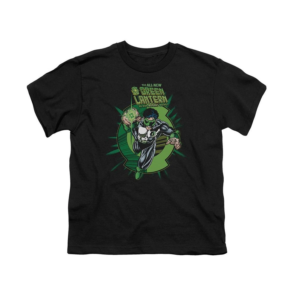 Green Lantern Boys Rayner Cover Short Sleeve Tee / T-Shirt