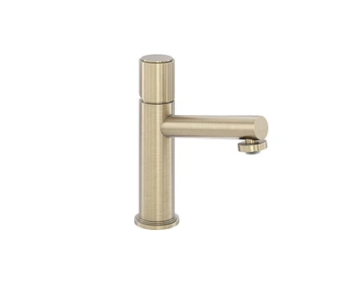 Casainc Bathroom Vessel Sink Faucet with Pop-Up Drain in Spot-Resistant