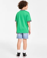 Minecraft Little & Big Boys Team Creeper Soccer Jersey Shirt