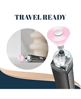 Perry Ellis Rechargeable Salon Style Manicure Set With Led Light