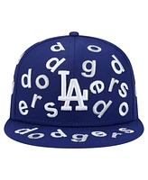 New Era Men's Royal Los Angeles Dodgers Team Confetti 59FIFTY Fitted Hat