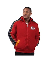 Starter Men's Red Kansas City Chiefs Thursday Night Gridiron Full-Zip Jacket