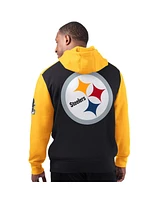 Starter Men's Black Pittsburgh Steelers Extreme Pullover Hoodie