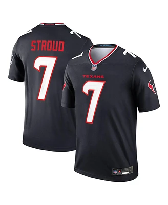 Nike Men's C.j. Stroud Navy Houston Texans Team Legend Player Performance Top