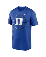 Nike Men's Royal Duke Blue Devils Legend Basketball Icon Performance T-Shirt