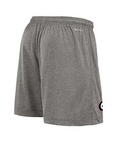 Nike Men's Black/Heather Gray Georgia Bulldogs Player Reversible Shorts