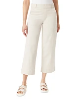 Gloria Vanderbilt Petite Amanda Shape Effect Wide-Leg Crop Jeans