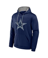 Fanatics Men's Navy Dallas Cowboys Defender Pullover Hoodie