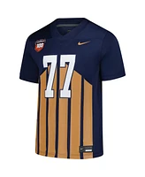 Nike Men's 77 Navy Illinois Fighting Illini Untouchable Replica Football Jersey