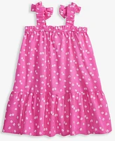 Epic Threads Toddler Girl Floral-Print Bow Dress, Exclusively at Macy's