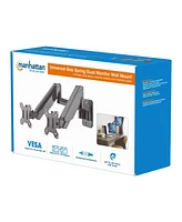 Manhattan Universal Gas Spring Dual Monitor Wall Mount, 461627