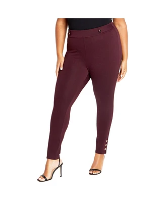 City Chic Plus Party Fever Pant