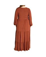 City Chic Plus Jayden Maxi Dress