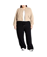 City Chic Plus Size Ivy Bomber Jacket