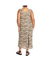 City Chic Plus Elia Print Maxi Dress